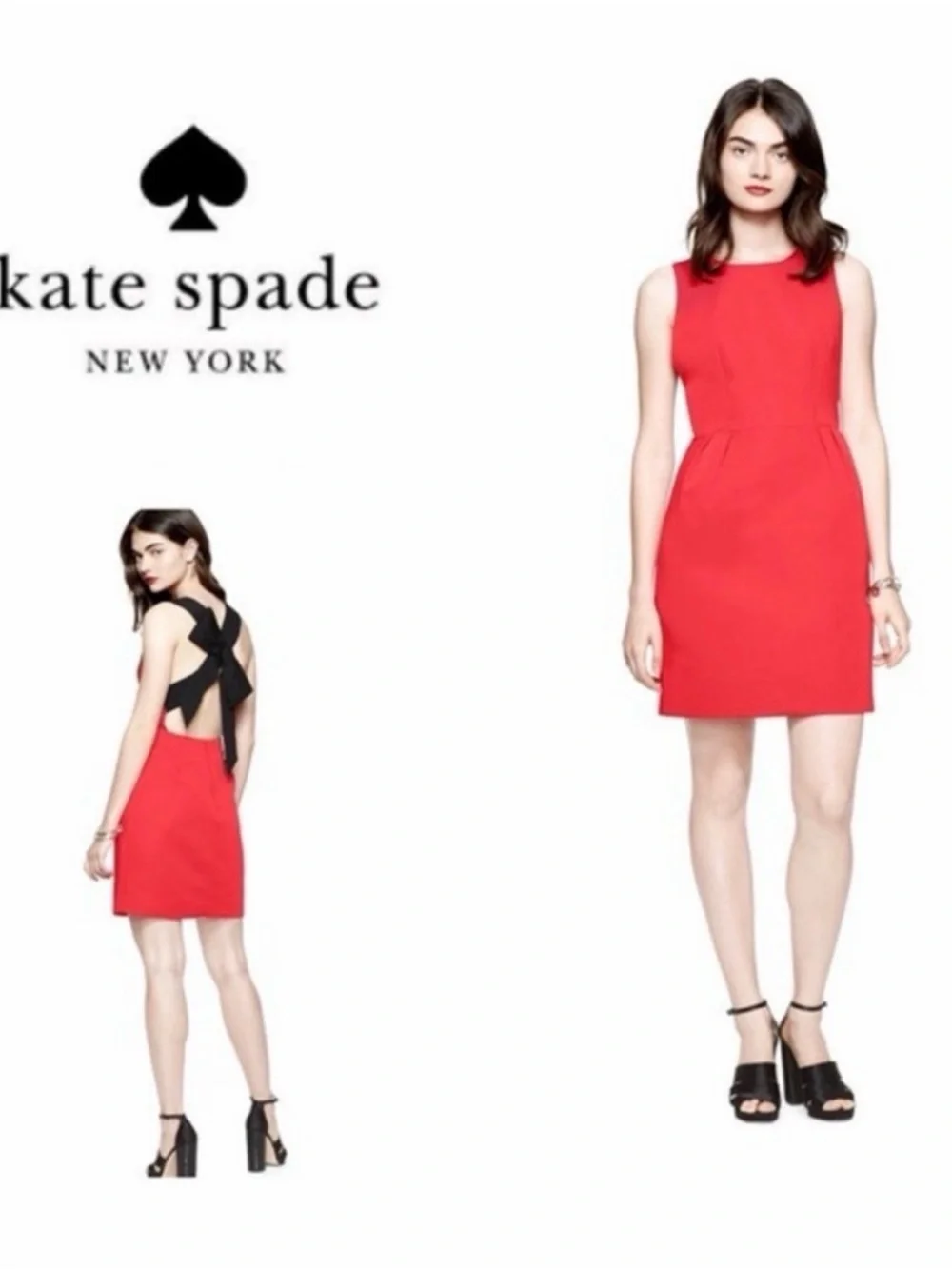kate spade sleeveless red